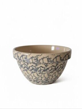 Vintage Roseville Pottery 9 Inch Spongewear Mixing Bowl